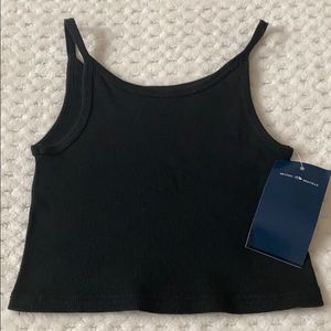 Brandy Melville black cropped top